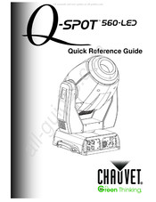 Chauvet Q-Spot 560 Quick Reference Manual