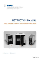 RPS LJ22 Instruction Manual