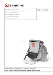 Sammic CR-142 User Manual
