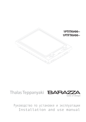 Barazza Thalas 1PTFTK 00 Series Installation And Use Manual