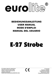 EuroLite Mirror Tunnel 4713 User Manual