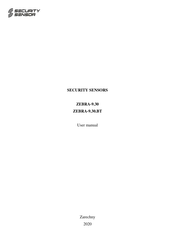 SECURITY SENSOR ZEBRA-24.30C User Manual