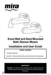 Mira 1559.007 Installation And User Manual