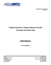 AXIOMATIC AX032200 User Manual