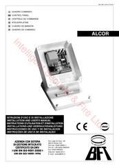 BFT ALCOR Installation And User Manual