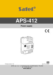 Satel APS-412 Manual