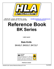 HLA BK72LF Reference Book