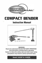 Northern Industrial 144208 Instruction Manual