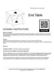 Flash Furniture ZG-036-GY-GG Assembly Instructions Manual