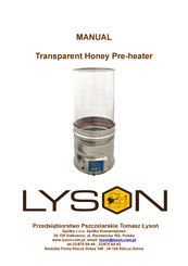 LYSON W5020 Manual