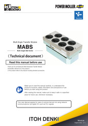ITOH DENKI POWER MOLLER PLUS MABS Manual
