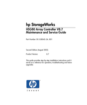HP HSG80 - StorageWorks RAID Array Controller Maintenance And Service Manual