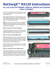 TonerRefillKits ReChargX RX139 Instructions Manual