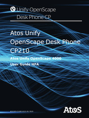 Atos Unify OpenScape CP210 User Manual