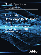 Atos Unify OpenScape CP210 User Manual