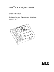 ABB OREL-01 User Manual