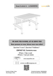 Sunjoy A106008500 Assembly