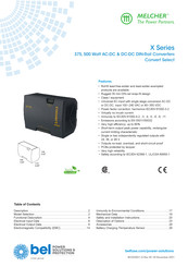 BEL Melcher LXN2880-6G Manual