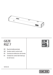 GEZE RSZ 7 Manual