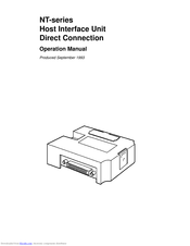 ELCODIS NT600M Operation Manual