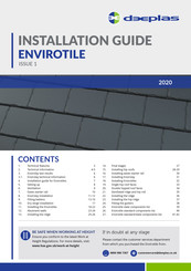 Deeplas ENVIROTILE Installation Manual