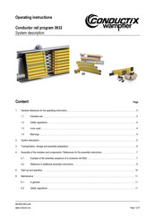 Conductix-Wampfler 0832 Operating Instructions Manual