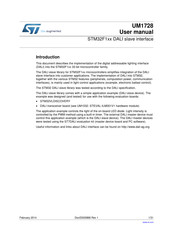 ST STM32F-1 User Manual