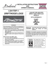 Empire Comfort Systems Boulevard LS41TDF-1 Installation Instructions And Owner's Manual