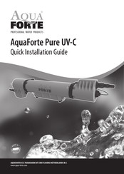 aquaforte Pure UV-C Quick Installation Manual