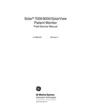 GE Solar 8000 Service Manual