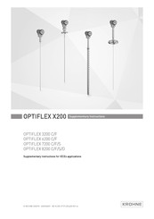 KROHNE OPTIFLEX 8200 D Instructions Manual