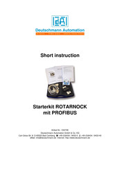 DEUTSCHMANN AUTOMATION V3470E Short Instruction