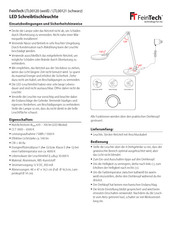 FeinTech LTL00121 Use And Safety Instructions