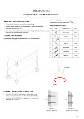 Rh Baby&Child CHANGING TABLE Assembly Instructions