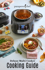 pampered chef Deluxe Multi Cooker Cooking Manual