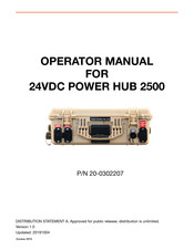 Solar Stik 24VDC POWER HUB 2500 Operator's Manual