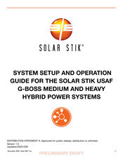 Solar Stik USAF G-BOSS Setup And Operation