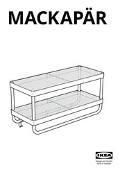 IKEA MACKAPÄR Quick Start Manual