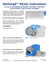 TonerRefillKits ReChargX RX161 Instructions Manual