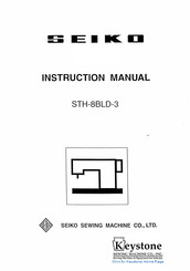 Seiko Keystone STH-8BLD-3 Instruction Manual