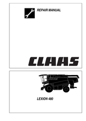 Claas LEXION 480 Repair Manual