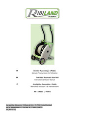 Ribimex RIBILAND PRDP31 Instruction And User's Manual