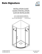 A&E Bath and Shower Risco-38 NEO SK-PNR-38-KIT-M Installation Manual