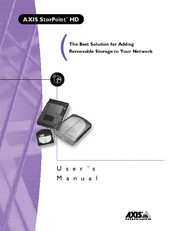 Axis StorPoint HD/T User Manual