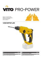 VITO PRO-POWER VIBCMPSFL20 Instruction Manual