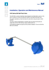 AVR AVK Series Installation, Operation And Maintenance Manual