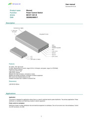 SKD M3107-1221-B User Manual