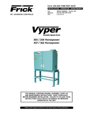 Johnson Controls Frick Vyper 305/254 Horsepower Manual