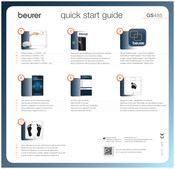 Beurer GS 485 Quick Start Manual