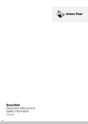 Anton Paar SmartRef Instruction Manual And Safety Information
